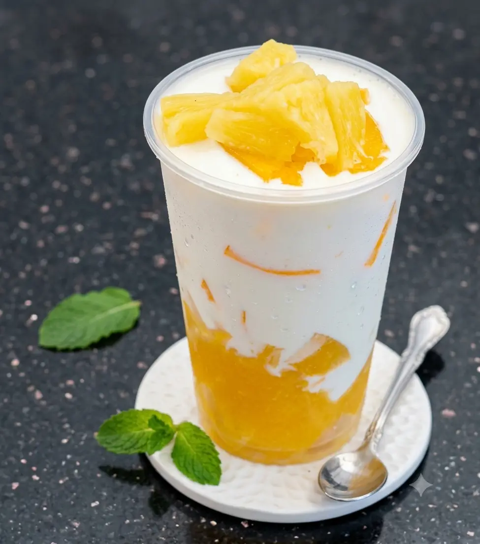 Pineapple Whip Creamy Dessert